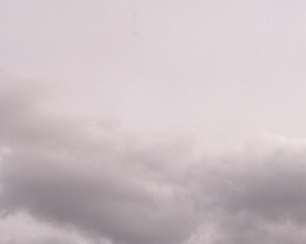 Sky on 12/03/2026 at 13:01 (mostly cloudy / grey sky)