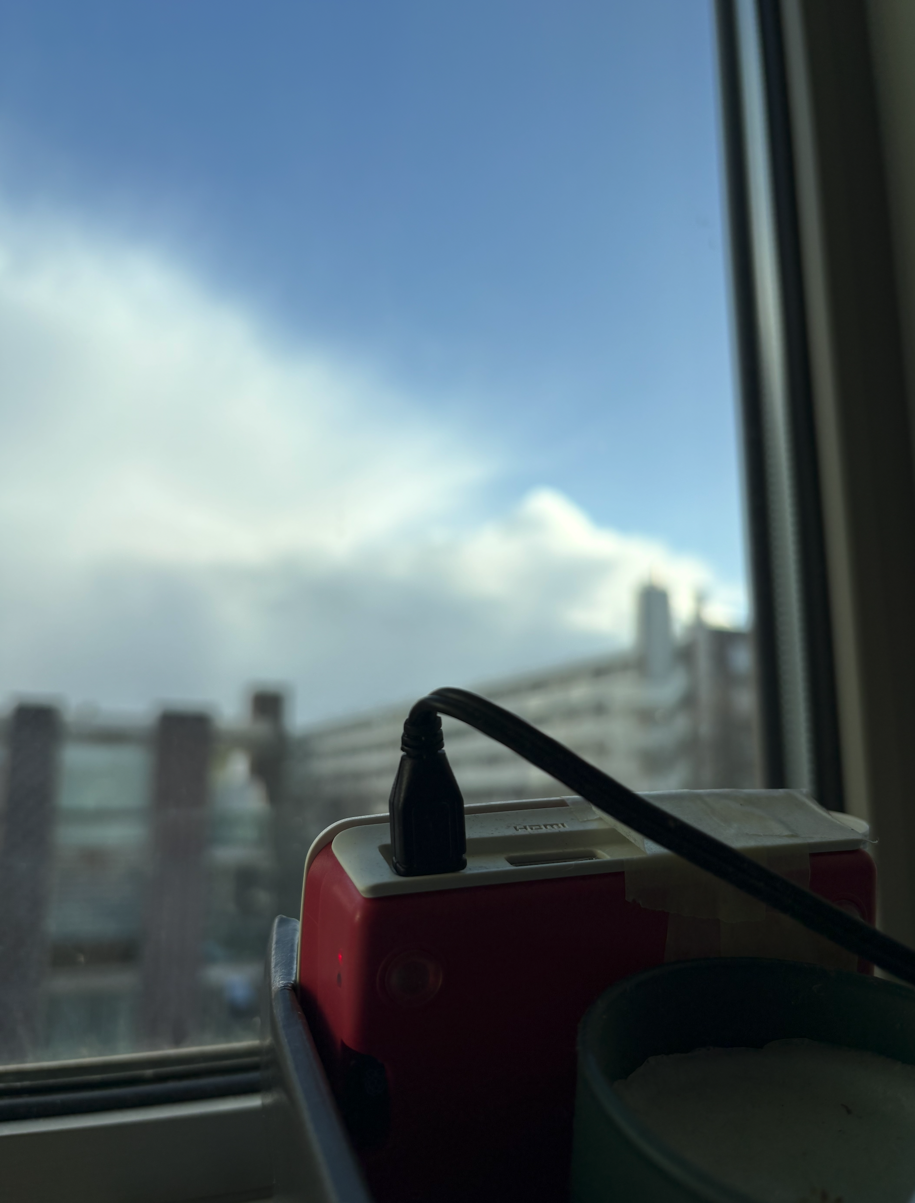 Raspberry Pi on office desk